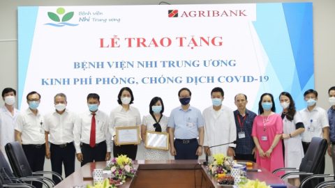 Agribank awarded VND 1 billion in funding for the prevention of Covid-19