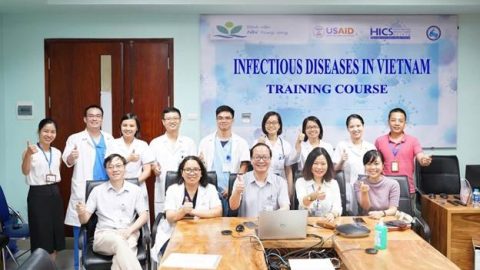 Cooperation in Online training for infectious diseases between the Vietnam National Children’s Hospital and Teikyo University – Japan.