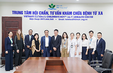 Vietnam National Children’s Hospital and the ECHO Institute, US continue to strengthen cooperation on childhood cancer