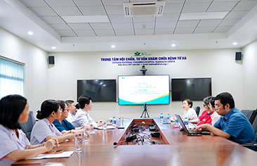 The delegation of WORLD HEALTH ORGANIZATION visiting Vietnam National Children’s Hospital