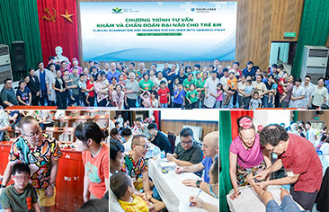 Over 80 children with Cerebral Palsy Received Health Consultation at Vietnam National Children’s Hospital