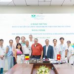 AMEV Team: Visiting and Supporting Vietnam National Children’s Hospital with Screening for Children with Hand and Foot Deformities and Donating Medical Equipment