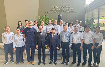 Vietnam National Children’s Hospital Visits and Collaborates with the National University Hospital, Singapore