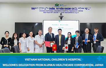 Vietnam National Children’s Hospital Welcomes Delegation from Aijinkai Healthcare Corporation, Japan