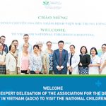 Vietnam National Children’s Hospital Welcomes French Expert Delegation from ADCV