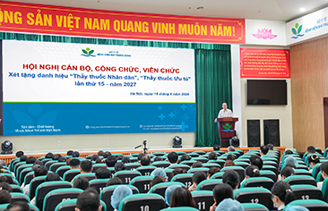 Vietnam National Children’s Hospital holds conference to consider nominations for the 15th “People’s Physician” and “Meritorious Physician” titles – 2027