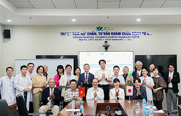 Vietnam National Children’s Hospital, Kobe University Hospital, and Rotary Club Promote Cooperation in Pediatric Training and Professional Development